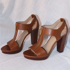 Micheal Kors Berkley Leather heels
